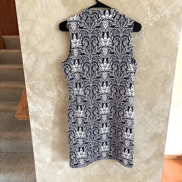 Tommy Bahama Black and White Floral Dress - Picture 4 of 4